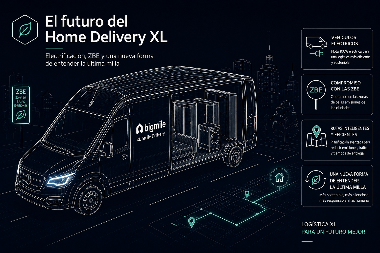 El futuro del Home Delivery XL: electrificación, ZBE y una nueva forma de entender la última milla